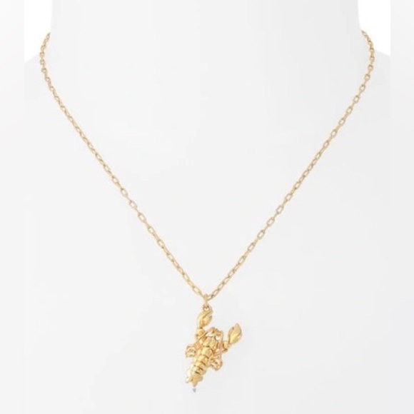 NEW Kurt Geiger London Lobster Pendant Necklace - Picture 1 of 3